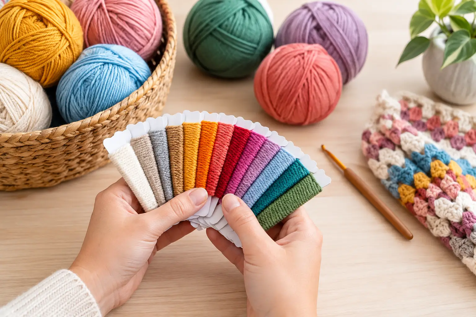 Colores hilo ganchillo: cómo elegirlos bien
